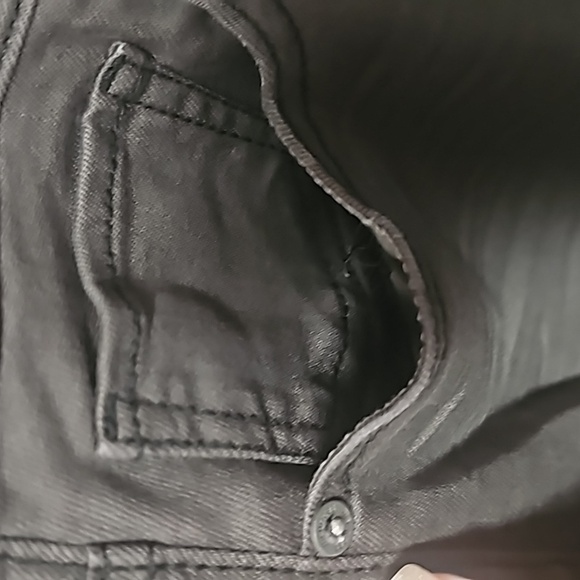 MAURICES PLUS SIZE 16 16S SHORT BLACK JEANS SKINNY MID RISE PANTS - Picture 8 of 9